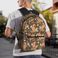 thumbnail image 7 of Fotbe Squirrel Mushroom Yellow Flower Lightweight Casual Laptop Backpack for Men and Women, Daily use Waterproof backpack, Backpack for College, 7 of 7