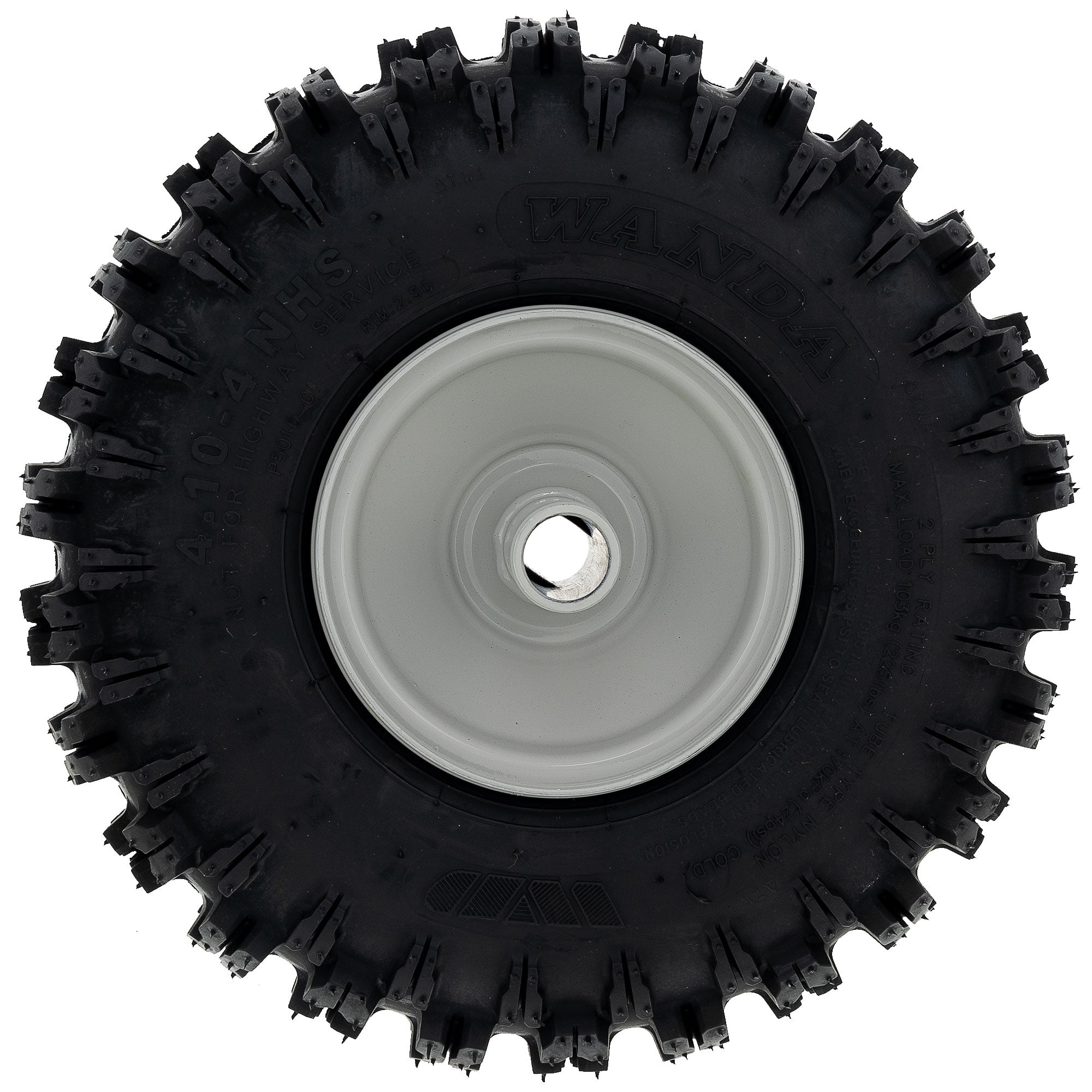 MTD 634P07686 Wheel Assembly 10X4.00-4 Troy-Bilt Craftsman Storm