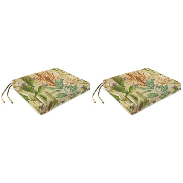 Outdoor 19" x 17" x 2" Seat Cushion - Walmart.com - Walmart.com