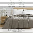 thumbnail image 2 of Southshore Fine Living, Inc. Cal/King Comforter, Bedroom Decor, Apartment Essentials, Dark Taupe, 2 of 9