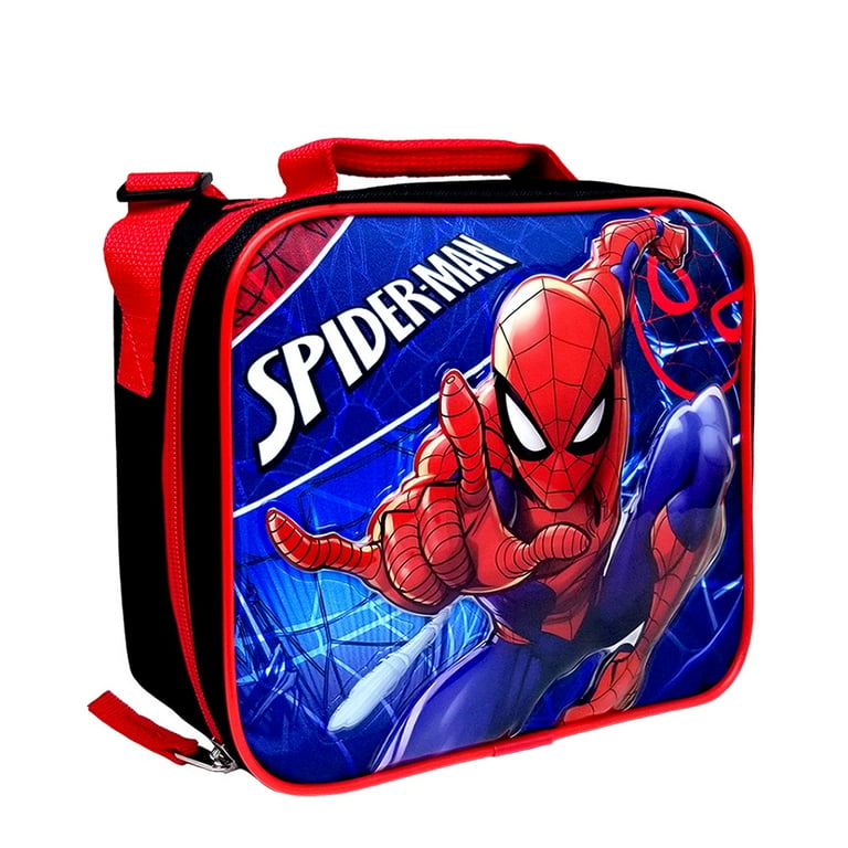 SPIDER-MAN-3 9.5 INSULATED LUNCHBOX LUNCH BAG WITH WATER BOTTLE