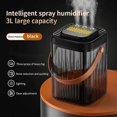 thumbnail image 2 of 3L Air Humidifier 3 Nozzles Smart Cool Mist Humidifier for Home Bedroom Office Night Light USB Humidifier Diffuser, 2 of 5