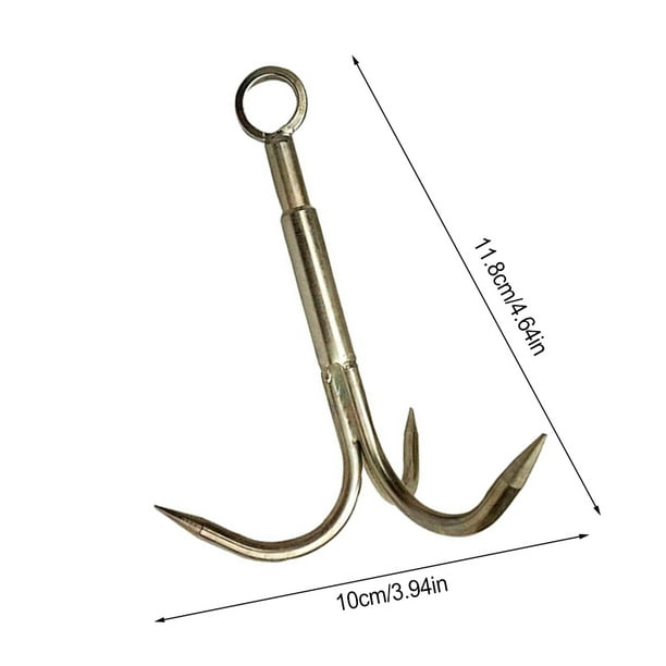 Outdoor Survival Hook Rescue Climbing Grappling Caving DIY Manual Swing  Hanging Reusable Safety Professional DIY Claw Rope Accessory