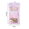 thumbnail image 2 of 1Pcs Durable Hanging Cartoon Rabbit with Strap Lanyard Phone Cover Transparent Phone Bag Waterproof Phone Case 5, 2 of 8
