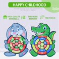 thumbnail image 2 of Juego de objetivos de dardo para niños, juguete portátil para lanzar velcro, adecuado para niños, juego divertido práctico y práctico, 2 of 2