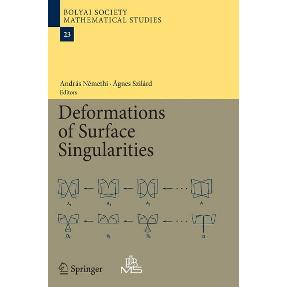 Bolyai Society Mathematical Studies Deformations of Surface Singularities, Book 23, (Paperback)
