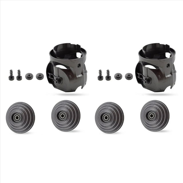 4x Piezas de Repuesto para V10 V11 V15 G5 Aspirador 100W V-Bola de Alto Par Limpiador Cabeza Ruedas Piezas de Repuesto