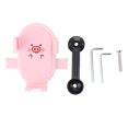 thumbnail image 2 of Soporte de Teléfono Con Vástago de Motocicleta, Soporte de Teléfono Celular de Scooter Rosa de Liberación Rápida Para Teléfonos Con Teléfonos 4.7-7.1 Pulgadas, 2 of 7