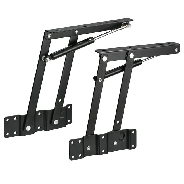 Mecanismo de elevación de mesa Unique Bargains 2uds Resorte bisagra 9.4 Pulgadas Carga capacidad 100lb