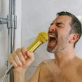 thumbnail image 4 of Microphone Shaped Shower Head Ideal Shower Accessory For A Sing Along Experience, 4 of 7