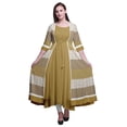 thumbnail image 1 of Bimba Robe Anarkali Imprimée pour Femmes Kurti Longue Évasée Style Chic Kurta Ethnique, 1 of 6