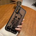 thumbnail image 3 of Matte Case for Huawei NOVA Y70 10 9 8SE 8 7SE 7I 7 6 5I 5 3I 4G 5G Hard PC Case Funda Coque Capa Shell Cover Marvel Comics Groot, 3 of 5