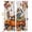 White, variant on Fall Scarecrows Blackout Curtains for Bedroom/Living Room, Pinch Pleated Black Out Curtains, Thanksgiving Truck Pumpkin Maple Leaf Room Darkening Window Drapes with Hooks 2 Panels, 59"x70"