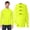 Safety Yellow 4 Pcs, variant on High Visibility Short Sleeve Workwear Tee, 100% Polyester Hi Vis Unisex Ultra UVP Marina Raglan Long Sleeve T-Shirt (Safety Yellow 2 Pack, L)