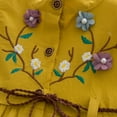 thumbnail image 5 of FNNMNNR Baby Kids Girls Embroidery Floral Dress Toddler Baby Summer Sleeveless Ruffle Dress, 5 of 7