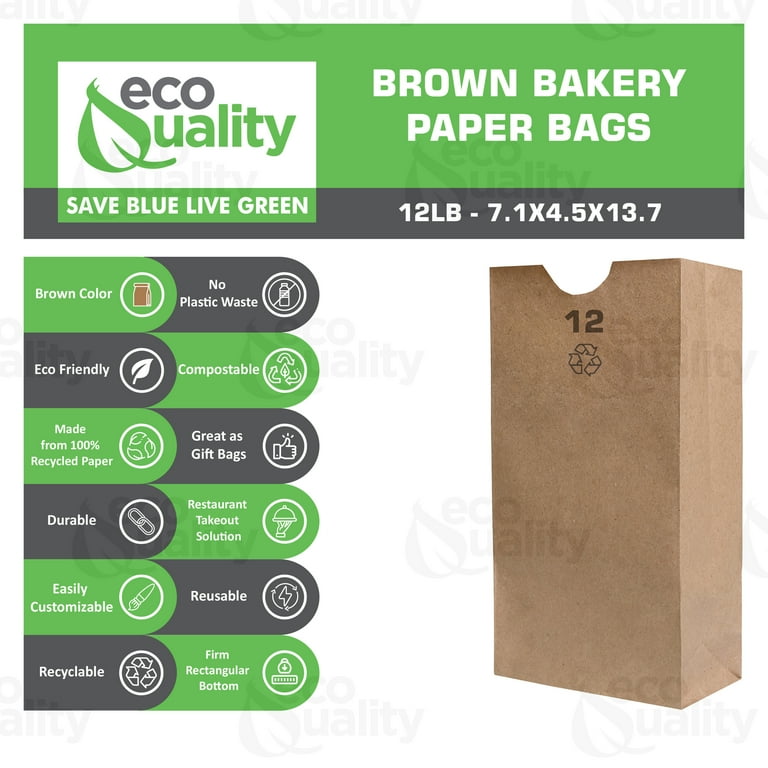 LEKOCH Washable Kraft Paper Bags Eco-friendly Reusable Paper Bags Stor –  lekochshop