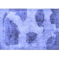 thumbnail image 1 of Ahgly Company Indoor Rectangle Abstract Blue Contemporary Area Rugs, 5' x 8', 1 of 4