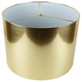 thumbnail image 5 of Classic Drum Metallic Lampshade, 8" to 16" Bottom Size Gold 8" 7 to 12 Inches 7 to 12 Inches, 5 of 5