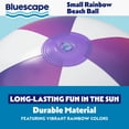 thumbnail image 4 of Bluescape Rainbow Inflatable Small Beach Ball 13.5", 4 of 9