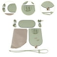 thumbnail image 6 of Segolike PU Leather Bag Making Kit with Holes Leather Bag Sewing Kit DIY Knitting Bag Set Green, 6 of 8