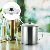 Hytrove 1Set Universal Oil Pot Lid Replacement 4.7in Diameter For Home Cooks