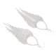 thumbnail image 5 of Pendientes con flecos de diamantes de imitación 2 pendientes colgantes de joyería para citas para mujeres ANGGREK Otros, 5 of 8