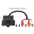 thumbnail image 4 of Car Amplifier Volume Regulator Speaker Bass Controller Car Audio Amplifier Sound Adjuster Subwoofer Amplifier 27.5cm 12V, 4 of 4