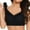 Black, variant on Riforla Women's Large Strapless Lace Tank Top Underwear Thin Side Fold Side Gather Adjustable Bra Bras for Women White XL