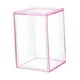 thumbnail image 3 of Vitrina de acrílico transparente para muñecas con tapa decorativa. Rosa, 3 of 9
