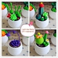 thumbnail image 2 of fastboy Kids Succulent Potted Flower DIY Clay Modelling Light Clay Children's Educational Toy Type 10, 2 of 9
