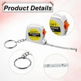 thumbnail image 2 of 12 Pcs Keychain Tape Measure, 1.5 Inch Mini Tape Measure for Birthday PartyFavors Gift Bag Fillers Prize 1 M/ 3 Ft, 2 of 6