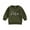 Army Green, variant on Bagilaanoe Newborn Baby Boy Casual Sweatshirt Long Sleeve Letter Embroidery Pullover 6M 12M 18M Infant Loose Tee Tops