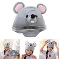 thumbnail image 4 of Novedad Gris Zulema Mouse Headgear 30x43cm para Niñas Niños, 4 of 8