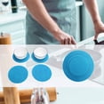 thumbnail image 4 of Felt Plate Divider Felt Dish Protection Pad Pan Separator Pad Felt Dish Protection Pad Bowl Anti Friction Pad Pot Stacking Food Plate Divider Separator ProtectorsLake Green 24PCS, 4 of 8