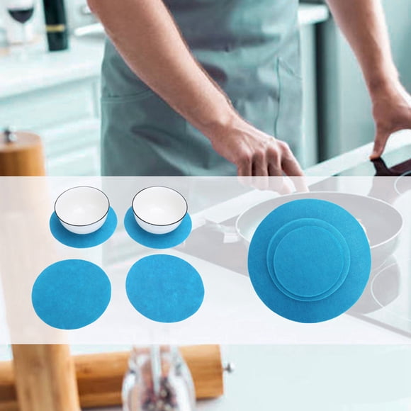 Separadores De Platos De Fieltro Separadores De Platos De Fieltro Protectores De Platos Para Platos Llanos Protectores De Porcelana Separadores Protectores De Ollas Para Proteger Y