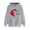 E Gray, variant on Fjofpr Sweatshirts for Women under $10.00 Women's Print Winter Hoodie Pullover Tops Long Sleeved Comfortable Sweatshirt