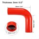 thumbnail image 3 of Acoplador de Silicona Universal Unique Bargains 45mm 90 Grados Rojo, 3 of 6