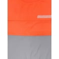 thumbnail image 2 of Boys Orange & Gray Quick-Dri Athletic Long Sleeve T-Shirt Tee Shirt Large Husky, 2 of 2