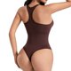 thumbnail image 4 of Shapewear Bodysuits para Mujeres Color Sólido Backline Industrial Colas Levantadas Shaping Bodysuit para Mujeres, 4 of 5