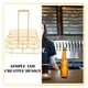 thumbnail image 3 of unbranded 1Ud Beer Storage Rack Dorado De Hierro Para 12 Práctico Y Duradero Para Bar, 3 of 6