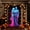 B004, variant on syligr Halloween Ghost Bride Door Cover for Entry, Spooky Tapestry Door Hanging for Party Classroom, Fabric Door Wrap for Front Door Porch Decor, 35x71 Inches, Polyester Halloween Door Decoration