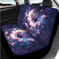 thumbnail image 3 of KUIFORTI Purple Butterfly Car Seat Covers Wear-Resistant 14 Pack Automotive Rear Front Seat Protector Washable Elastic Fabrics Universal Fit for Vehicles,Cars,Suvs,Vans,Sedans, 3 of 7