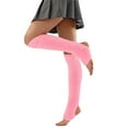thumbnail image 3 of TRUBKH Knee Socks Fur Leg Warmers Thigh High Stockings Over the Knee Socks Fuzzy Leg Warmers Warm Socks for Women Long Socks for Women Pink One Size, 3 of 6