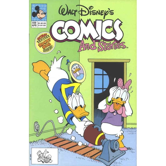 Walt Disney's Comics and Stories #558 VF ; Disney Comic Book