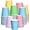 Assorted, variant on GUSTO 3 oz Small Paper Cups, Disposable Bathroom, Mouthwash and Rinse Cups, Assorted Colors, 300 Count