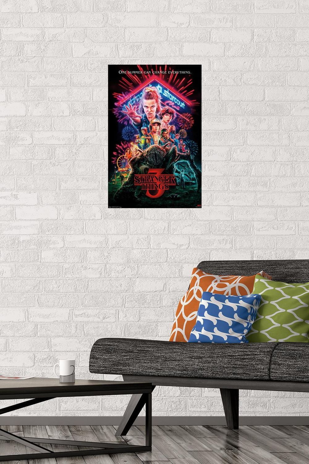 Netflix Stranger Things: Season 3 - One Sheet Wall Poster, 22.375" x 34"