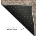 thumbnail image 5 of Addison Rugs Mayfield Premium Machine Washable Transitional Stripes Coral Rectangle Rug, 5' x 7'6", 5 of 6