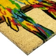 thumbnail image 6 of Northlight Natural Coir Parrots Outdoor Doormat 18" x 30", 6 of 6