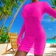 thumbnail image 1 of Traje de baño Traje de baño de 3 piezas para mujer Trajes de baño sexy de corte alto con cubierta de malla (Rose Red S) Cgtredaw Rosa roja T S para Mujer, 1 of 6