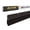 Dark Bronze Anodized, variant on JELOSTONE 2 Pack - 36'' Aluminum Door Sweep with Vinyl Insert (Clear Anodized), Seals Gaps up to 1-1/8", Fire-Rated, Triple-Fin Gasket Adapts to Uneven Surfaces, JS-NV507